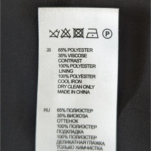 Reiss Black Red Loretta Flutter Sleeves Dress 2 Whimsigoth Fairy Grunge Witchy - Picture 10 of 11